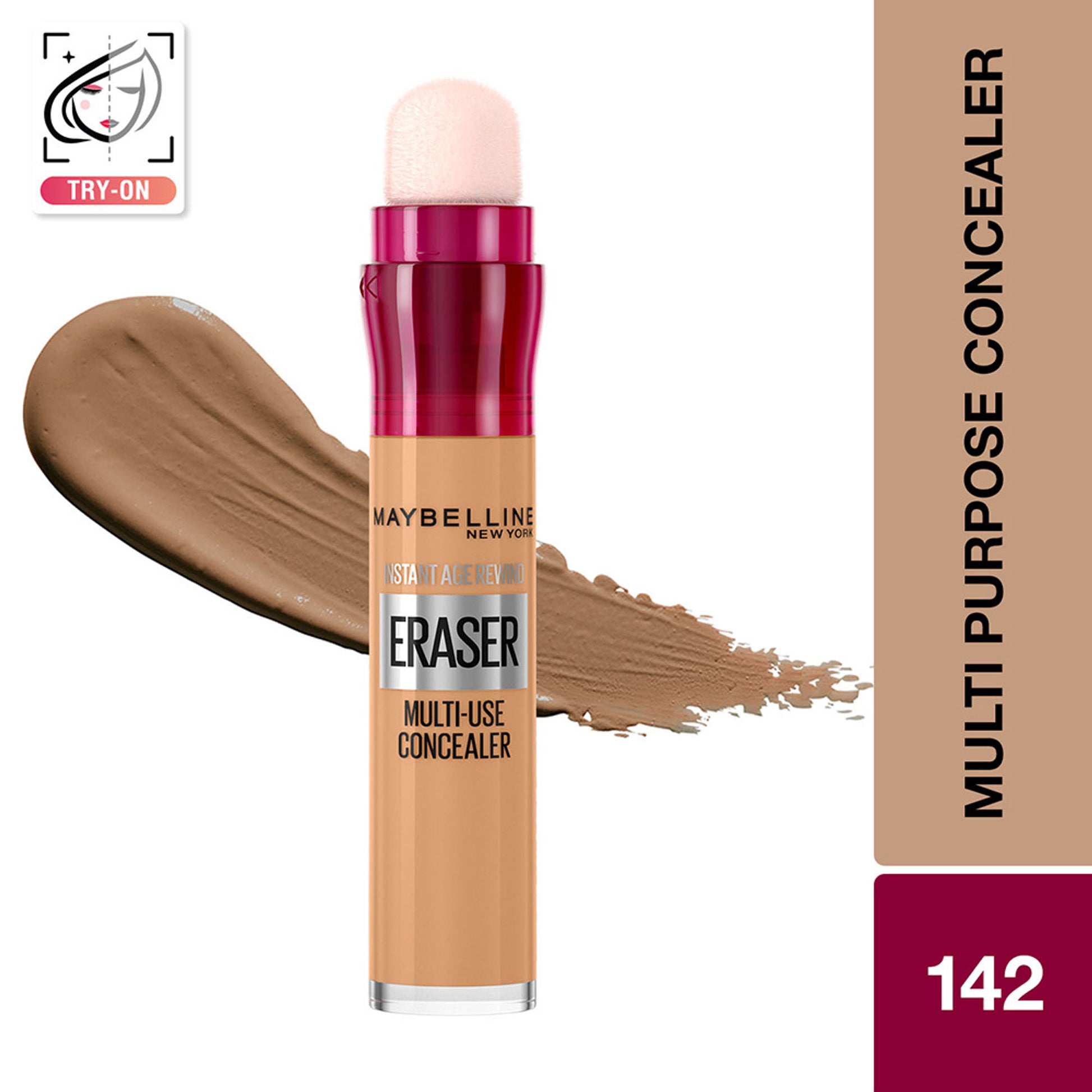 Maybelline New York Instant Age Rewind Eraser Concealer-Conceal, Contour, Highlight - Butterscotch