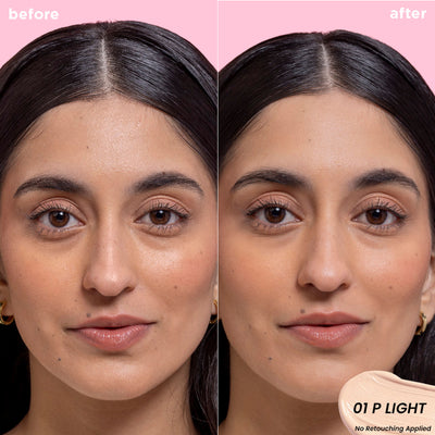 Nykaa Undercover Multi-Use Full Coverage Concealer-Hyaluronic Acid & Niacinamide - 01P