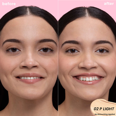Nykaa Undercover Multi-Use Full Coverage Concealer-Hyaluronic Acid & Niacinamide - 02P