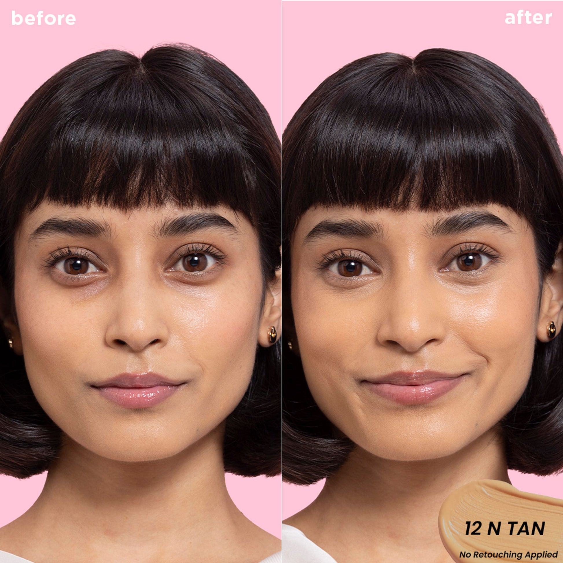 Nykaa Undercover Multi-Use Full Coverage Concealer-Hyaluronic Acid & Niacinamide - 12N