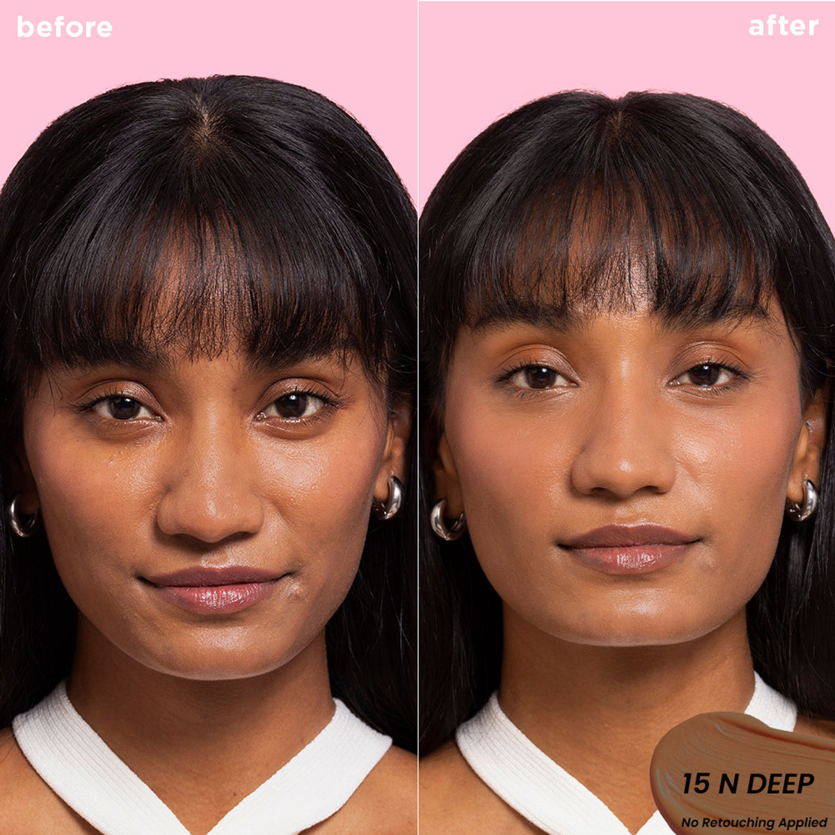 Nykaa Undercover Full Coverage Concealer with Hyaluronic Acid and Niacinamide, creamy formula for flawless skin application