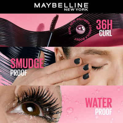 Maybelline New York Volum Express Hyper Curl Mascara - Waterproof Very Black