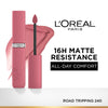 LOreal Paris Infallible Matte Resistance Lipstick, Transfer Resistant Formula - Lazy Sunday 150 - 240 Road Tripping