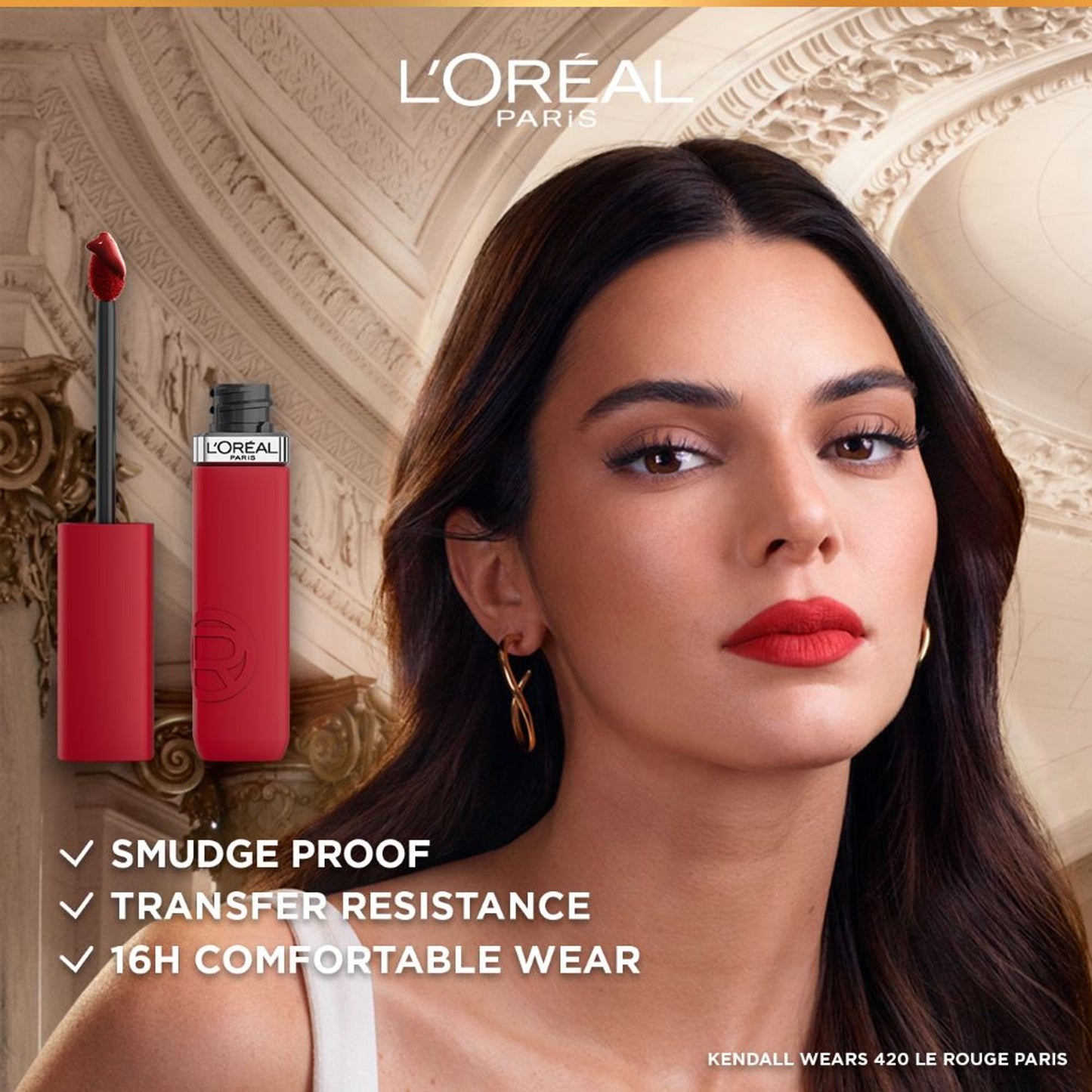LOreal Paris Infallible Matte Resistance Lipstick, Transfer Resistant Formula - Lazy Sunday 150 - 240 Road Tripping