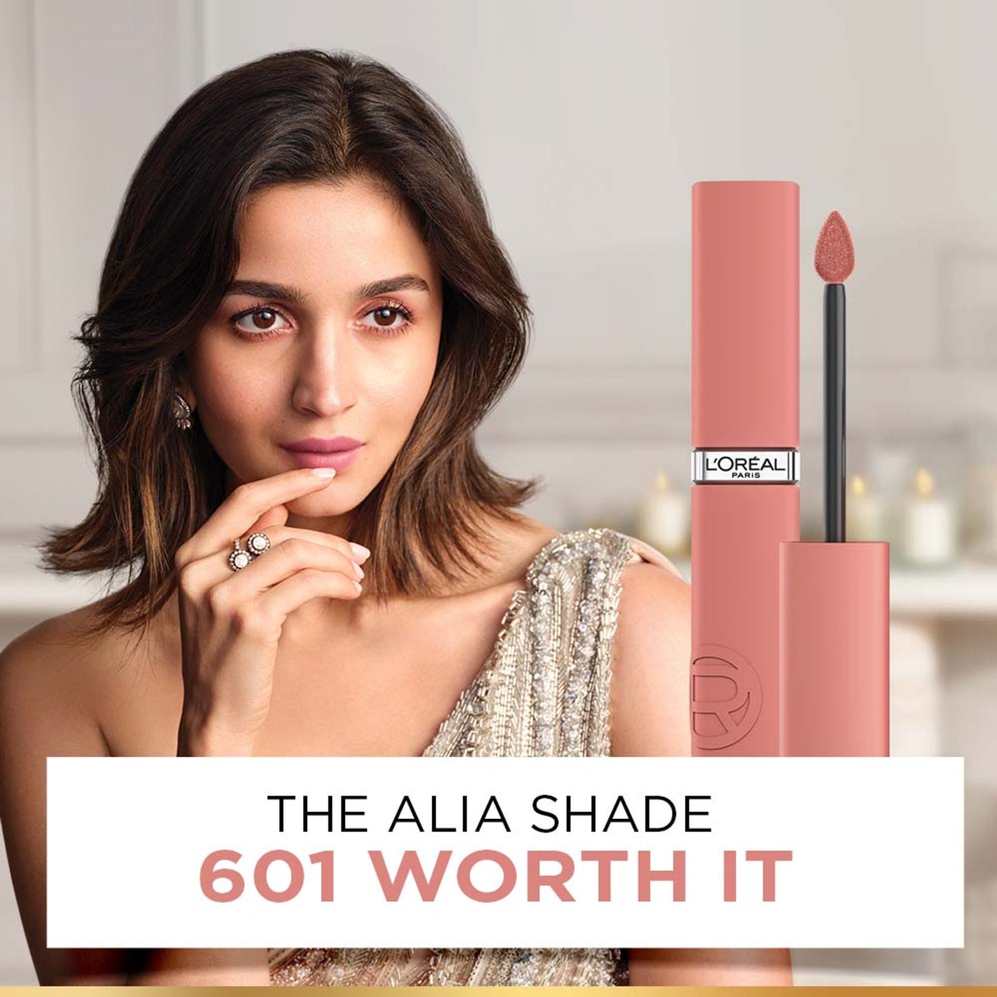 LOreal Paris Infallible Matte Resistance Lipstick, Transfer Resistant Formula - Lazy Sunday 150 - 601 Worth It