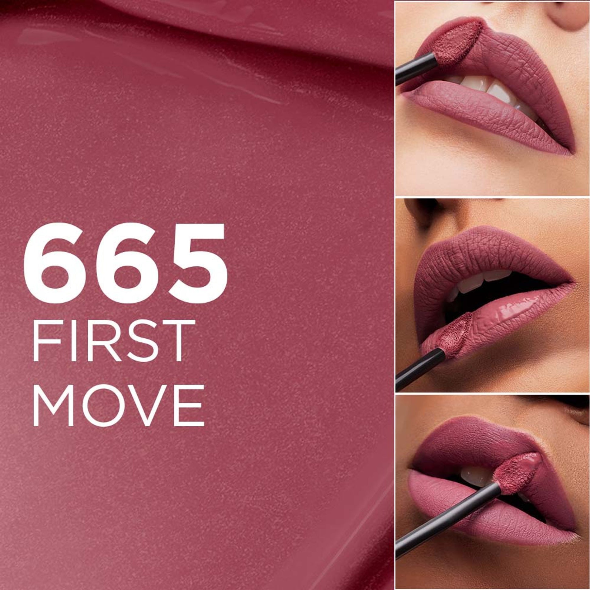 LOreal Paris Infallible Matte Resistance Lipstick, Transfer Resistant Formula - Lazy Sunday 150 - 665 First Move