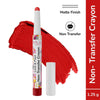 Mila Beauté Lock & Pout Transfer - Proof Matte Crayon With Ceramides & Shea Butter - Level Up