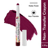 Mila Beauté Lock & Pout Transfer - Proof Matte Crayon With Ceramides & Shea Butter - High Energy