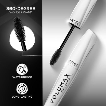 RENEE Volumax Volumizing Mascara Black, Volumizes, Lengthens & Conditions, Clump Free Application