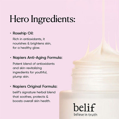 belif Super Knights Korean Regenerating Sleeping Mask-Vegan Night Cream for Anti Aging & Brightening