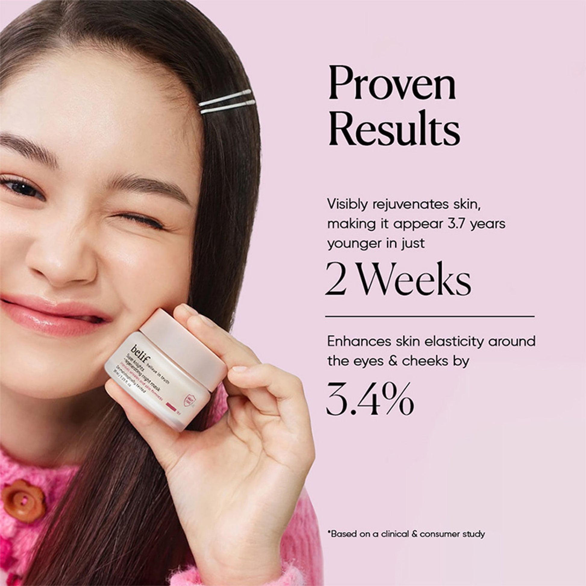 belif Super Knights Korean Regenerating Sleeping Mask-Vegan Night Cream for Anti Aging & Brightening