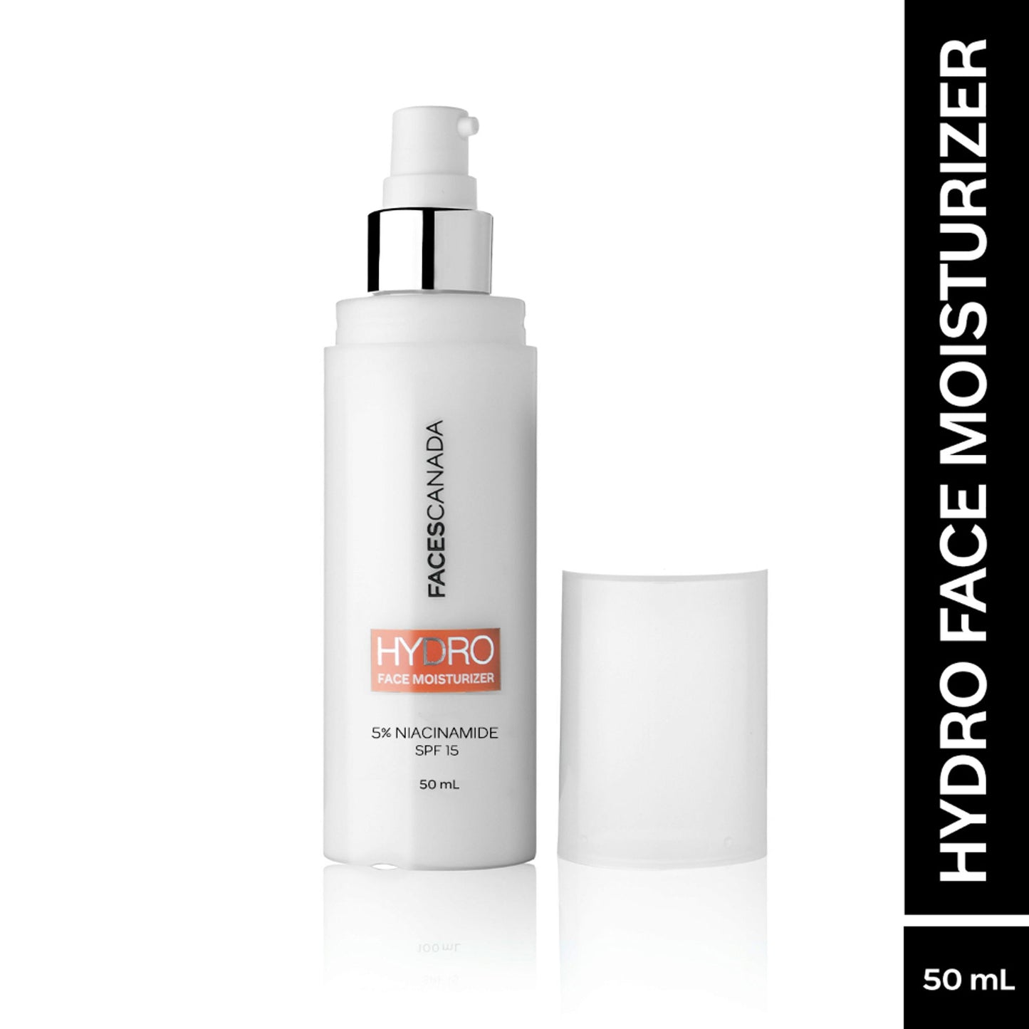 FACES CANADA Hydra Face Moisturizer, 50ml SPF 15, 5% NIACINAMIDE