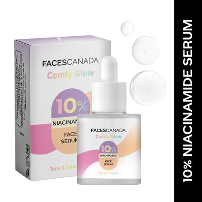 Faces Canada Comfy Glow 10% Niacinamide Face Serum