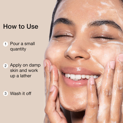 MCaffeine Coffee Face Wash for Fresh & Glowing Skin - Hydrating Cleanser for Oil & Dirt Removal
