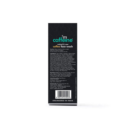 MCaffeine Coffee Face Wash for Fresh & Glowing Skin - Hydrating Cleanser for Oil & Dirt Removal