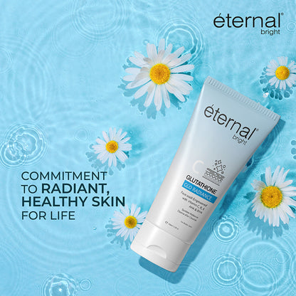 eternal bright Glutathione Facewash For Deep Cleansing & Skin Brightening