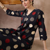 Dhiyona IE Women Printed Regular Pure Cotton Kurta with Trousers