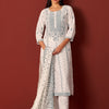 Dhiyona IE Women Ethnic Motifs Embroidered Kurta with Trousers & Dupatta