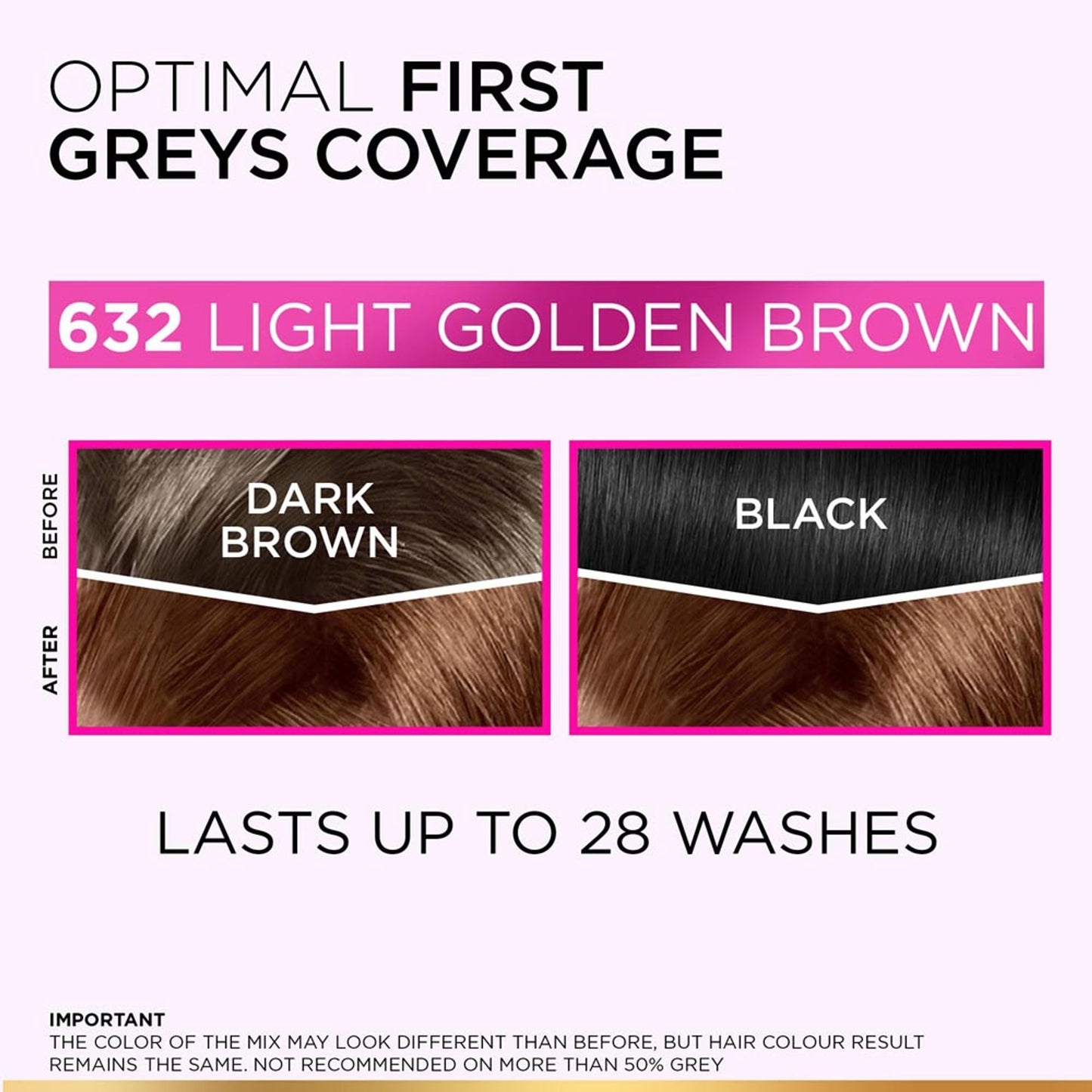 L'Oréal Paris Casting Creme Gloss Hair Color With Glycolic Gloss Complex - 632 Light Golden Brown