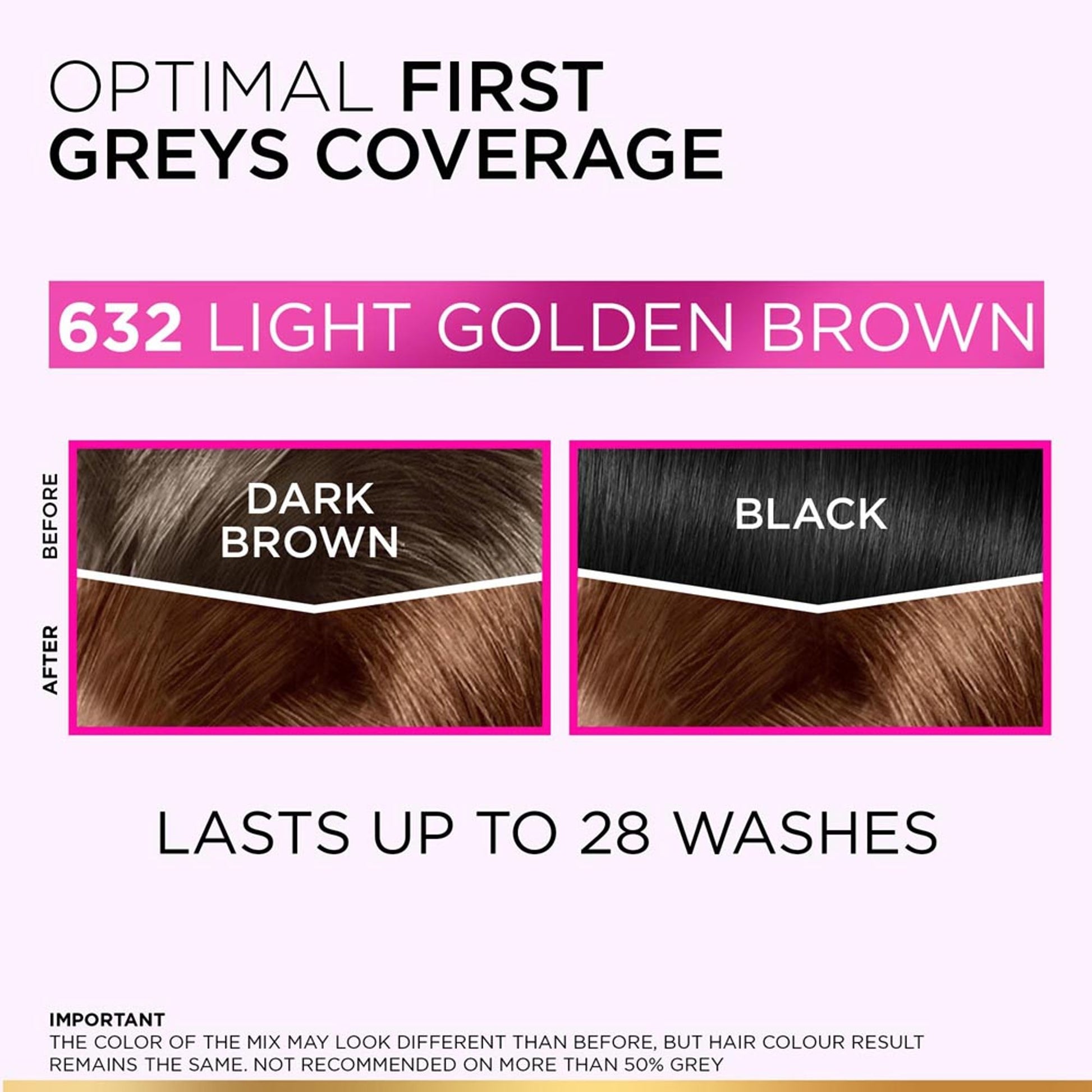 L'Oréal Paris Casting Creme Gloss Hair Color With Glycolic Gloss Complex - 632 Light Golden Brown