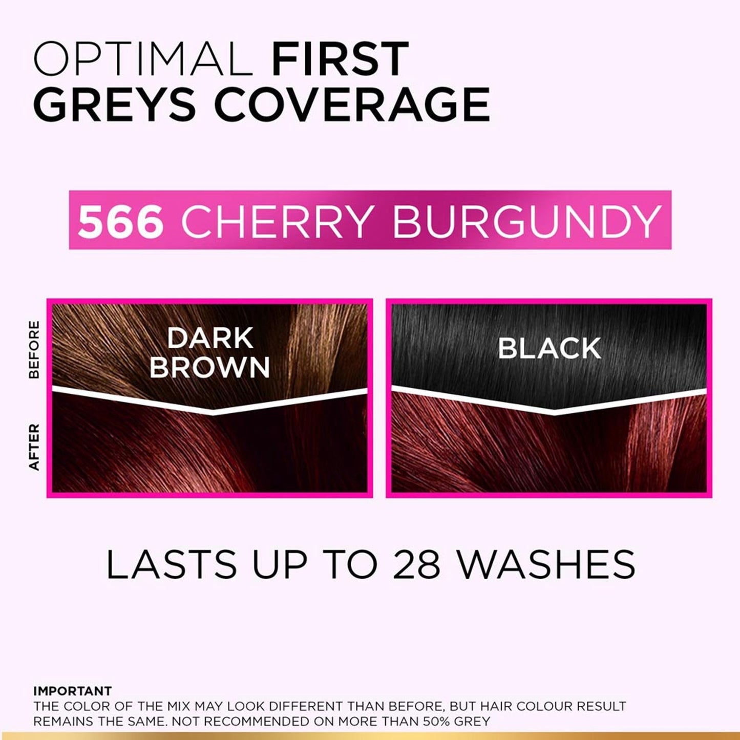 L'Oréal Paris Casting Creme Gloss Hair Color With Glycolic Gloss Complex - 566 Cherry Burgundy
