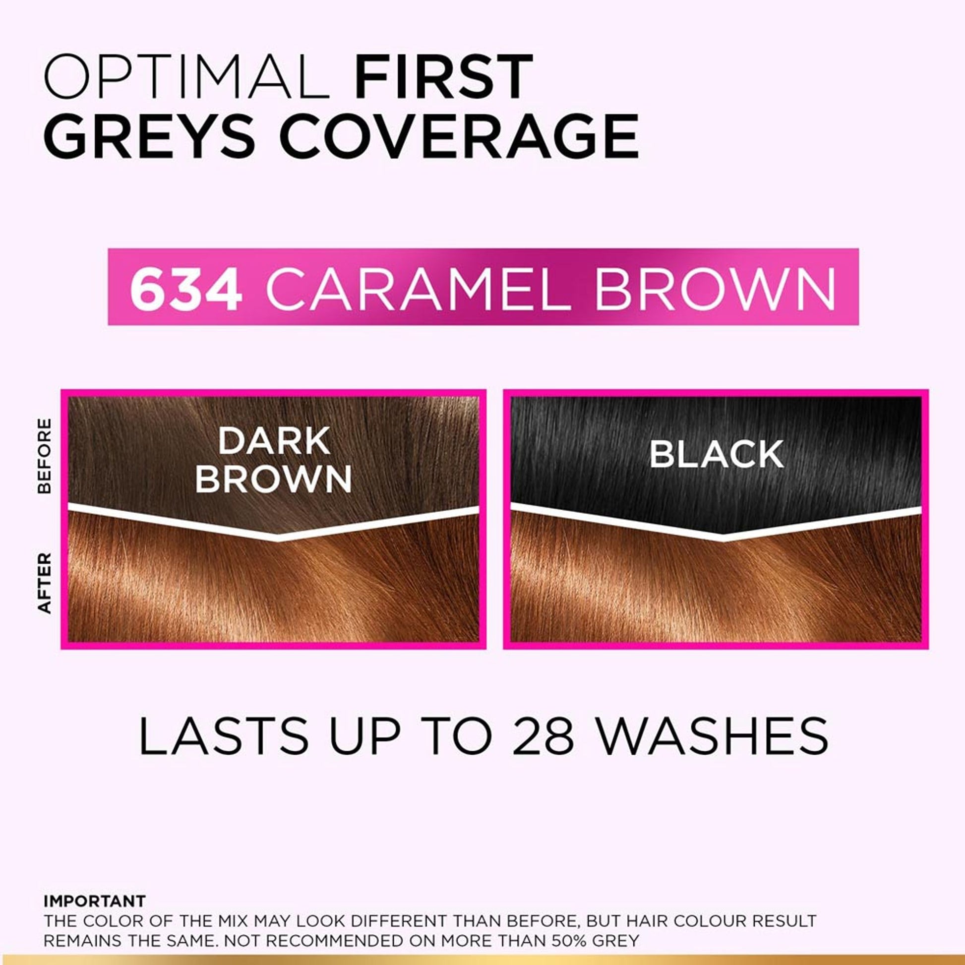 L'Oréal Paris Casting Creme Gloss Hair Color With Glycolic Gloss Complex - 634 Caramel Brown