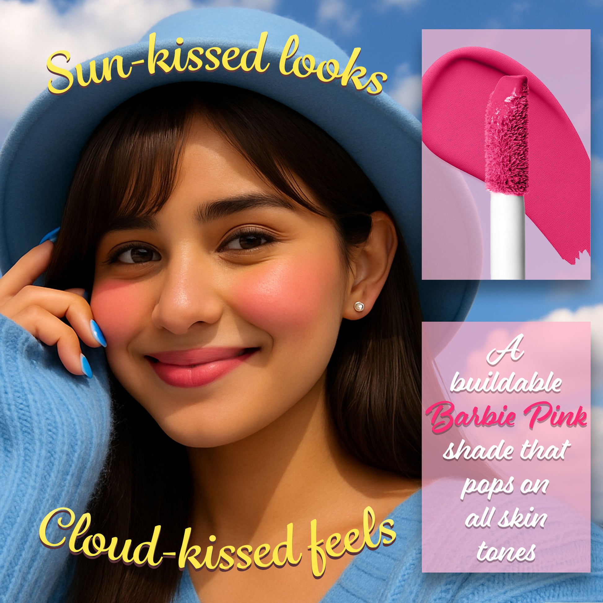 Faces Canada Cloud Love Liquid Blush - Love Letter 02