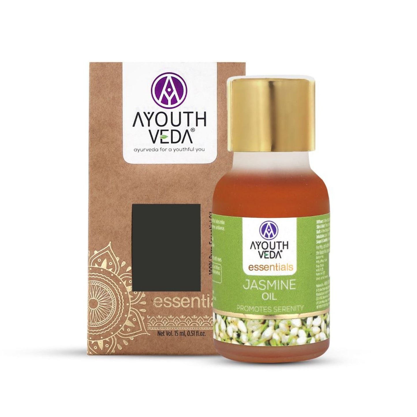 Jasmine Essential Oil for Aromatherapy to Relax Mind & Rejuvenate Skin & Hair Naturally