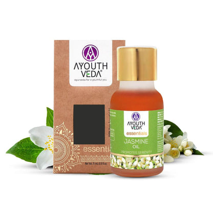 Jasmine Essential Oil for Aromatherapy to Relax Mind & Rejuvenate Skin & Hair Naturally
