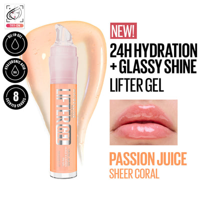 Maybelline New York Lifter Gel Lip Oil In Gel - Passion Juice