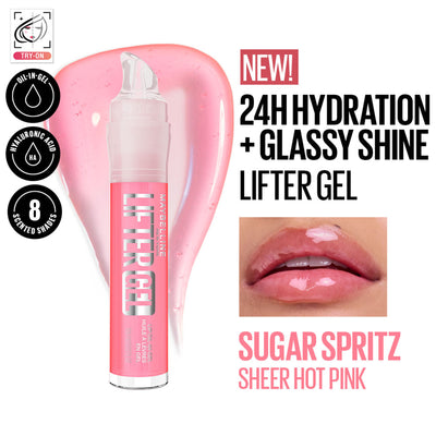 Maybelline New York Lifter Gel Lip Oil In Gel - Sugar Spritz