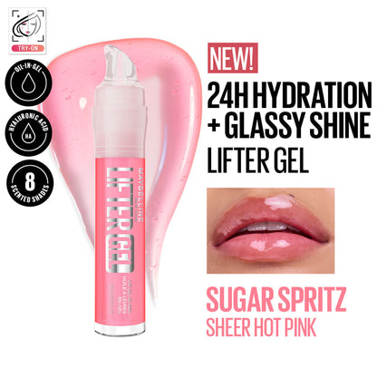 Maybelline New York Lifter Gel Lip Oil In Gel - Sugar Spritz