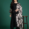 Dhiyona IE Floral Embroidered Kurta with Trousers & With Dupatta
