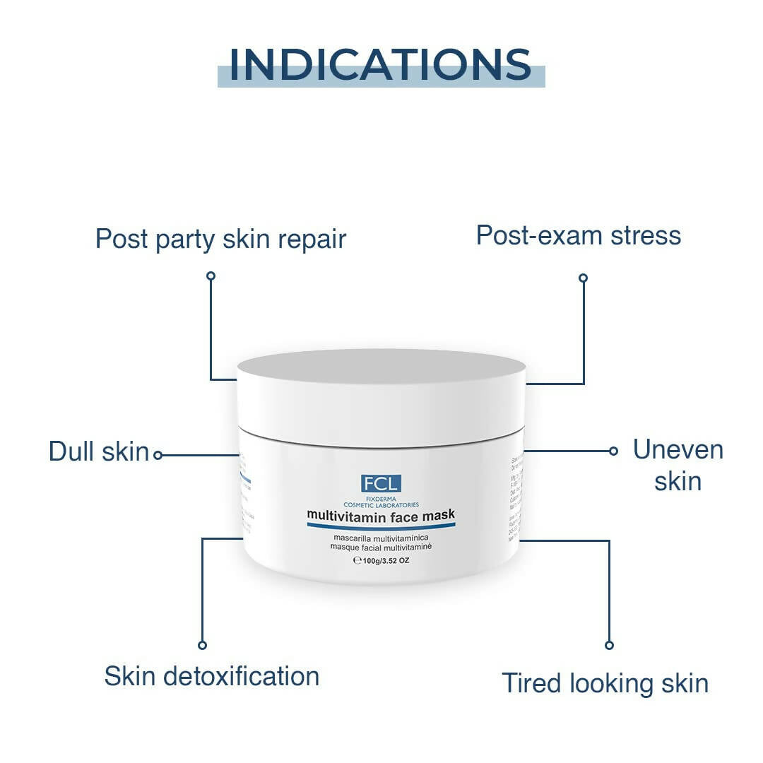 FCL Multivitamin Face Mask for Youthful Glowing Skin - Indyancart