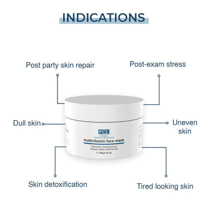 FCL Multivitamin Face Mask for Youthful Glowing Skin - Indyancart