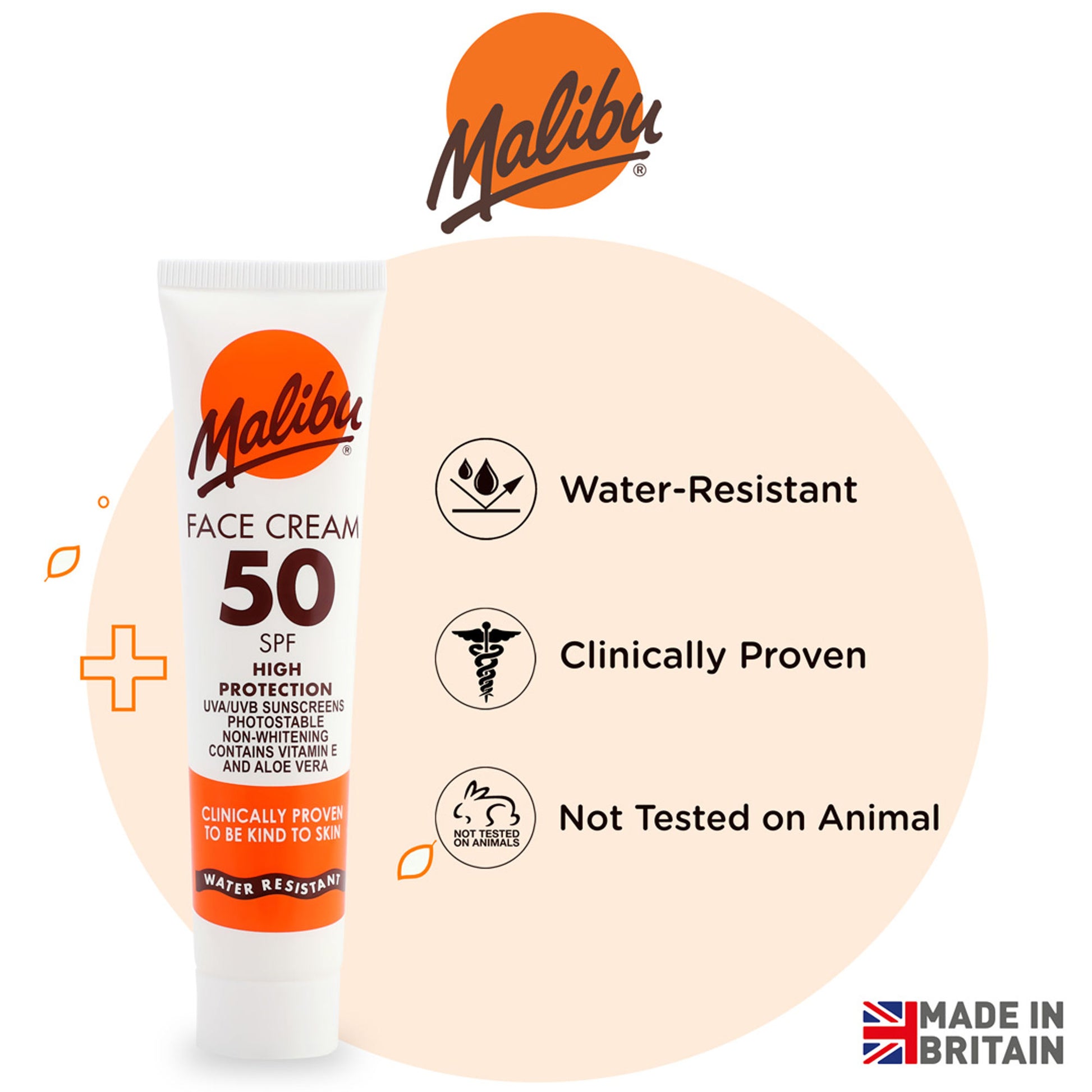 Malibu All Day Face Cream SPF 50