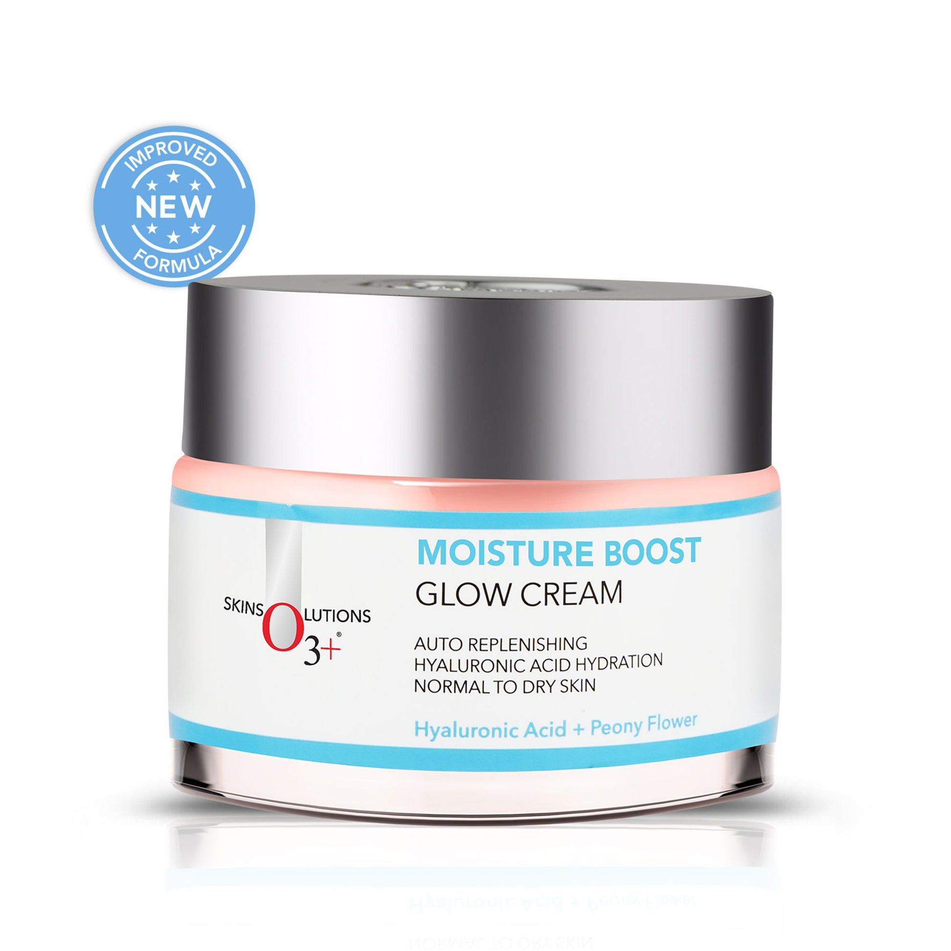 O3+ Moisture Boost Glow Gel Cream With Hydrating Hyaluronic Acid & Tri-Peptide For Dull Skin