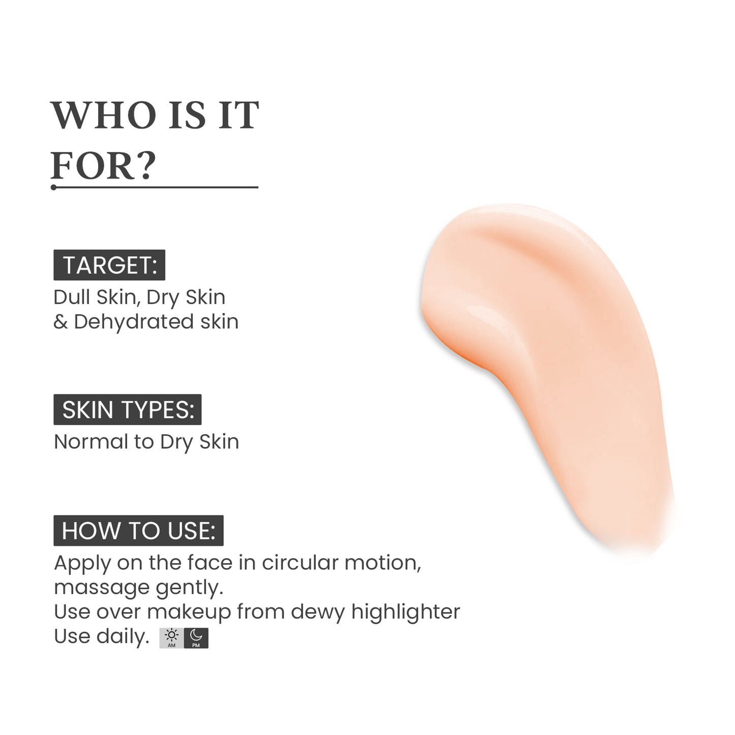 O3+ Moisture Boost Glow Gel Cream With Hydrating Hyaluronic Acid & Tri-Peptide For Dull Skin