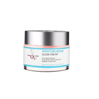 O3+ Moisture Boost Glow Gel Cream With Hydrating Hyaluronic Acid & Tri-Peptide For Dull Skin