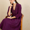Dhiyona IE Embroidered Three-Quarter Sleeves Tunic With Trouser