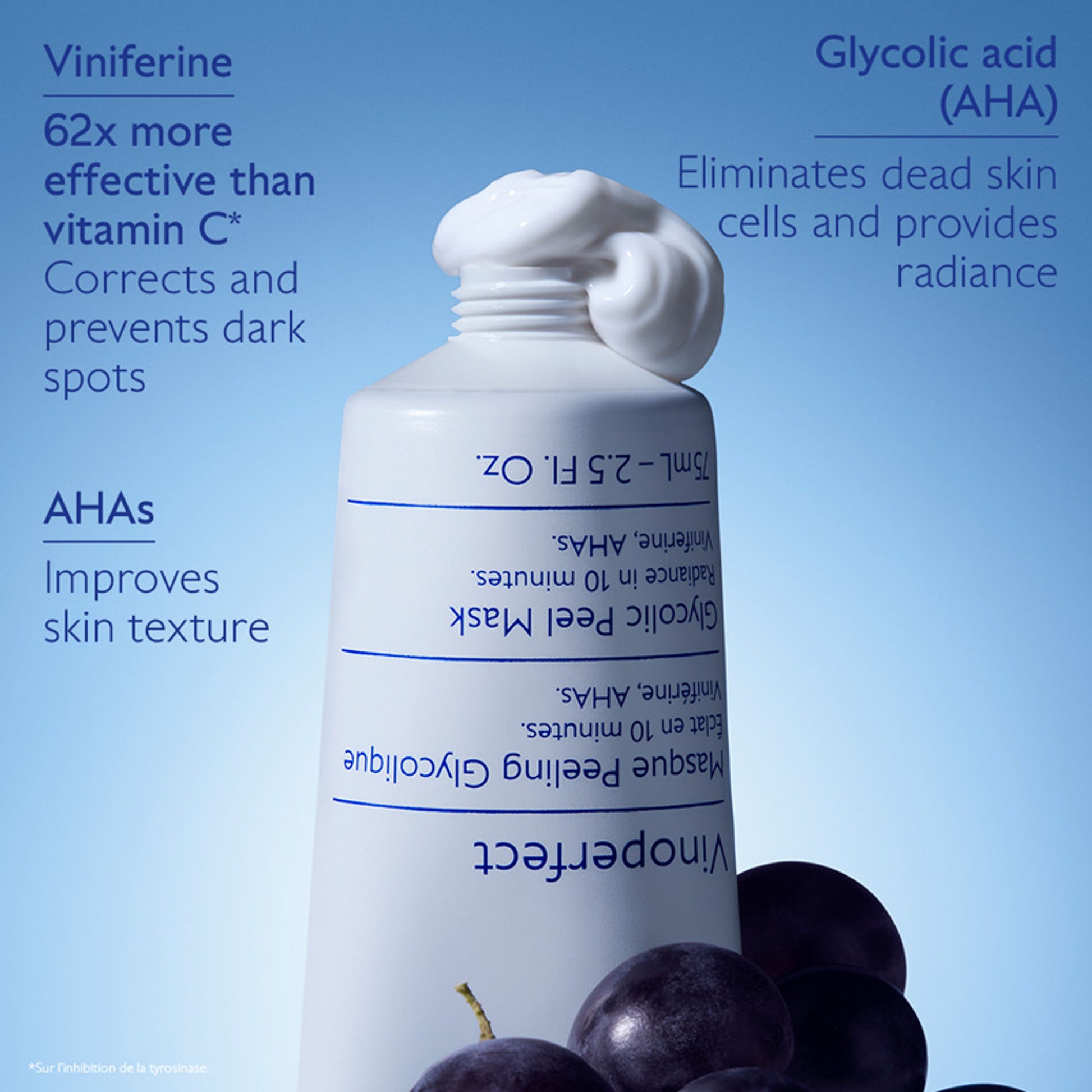 Caudalie Vinoperfect Glycolic Peel Mask
