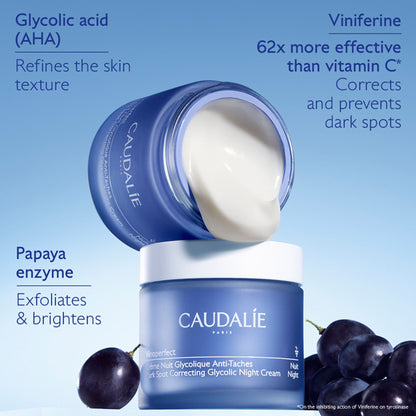 Caudalie Vinoperfect Dark Spot Correcting Glycolic Night Cream