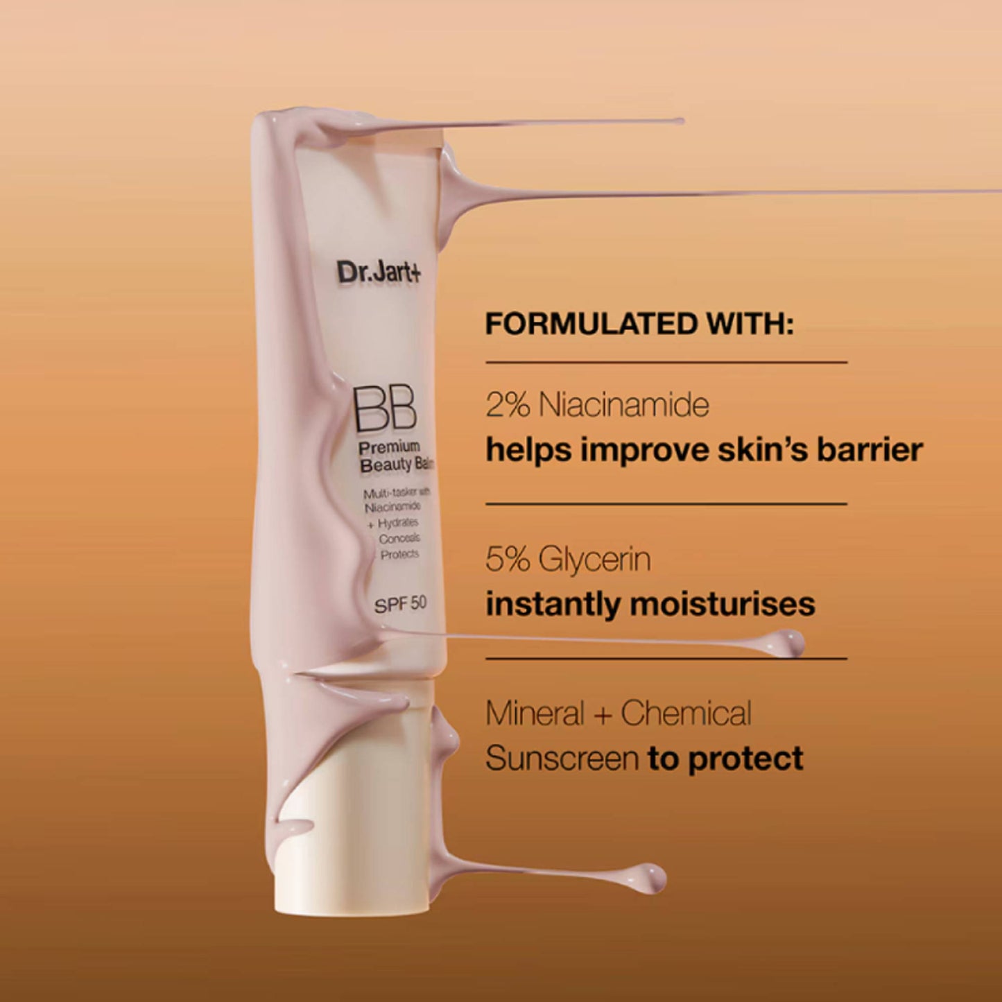 Dr.Jart+ Premium BB Beauty Balm SPF 50 BB Cream - Light Medium Medium