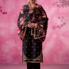 Indyancart IE Women Floral Embroidered Regular Kurta Trousers With Dupatta