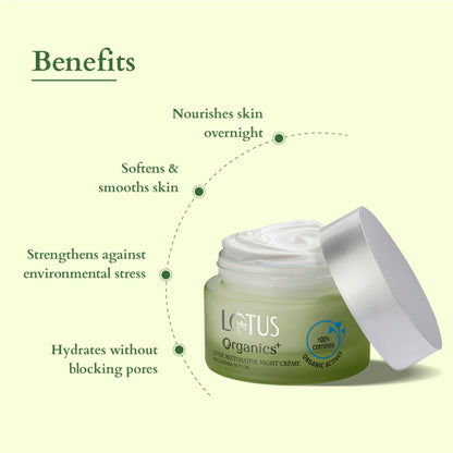 Lotus Organics Divine Restorative Night Creame