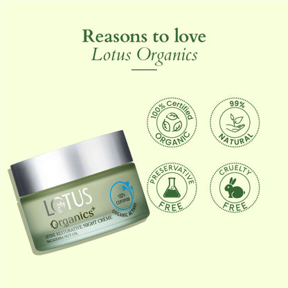 Lotus Organics Divine Restorative Night Creame