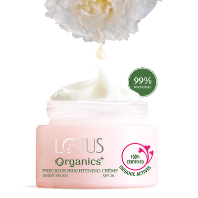 Lotus Organics Precious Brightening Creme SPF 20