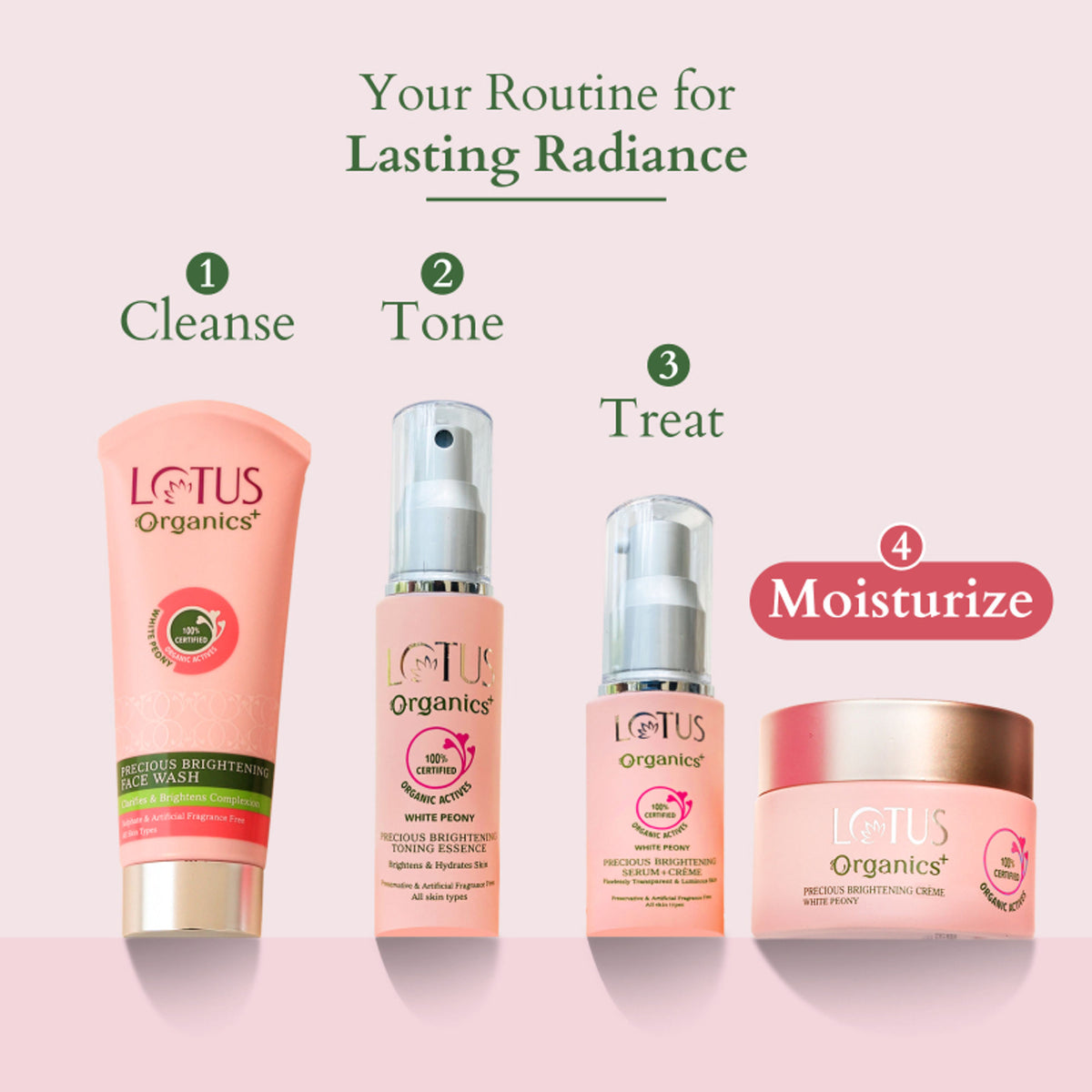 Lotus Organics Precious Brightening Creme SPF 20