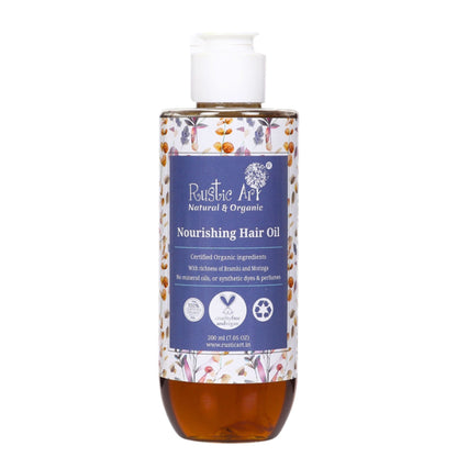 Rustic Art Organic Nourishing Hair Oil