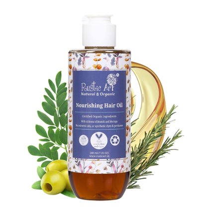 Rustic Art Organic Nourishing Hair Oil